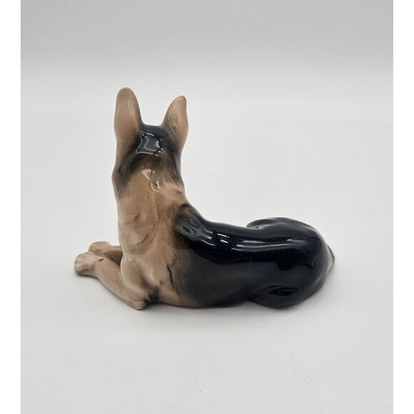 Vintage Miyakos Originals Japan Small Dog German Shepherd Figurine - Picture 2 of 7